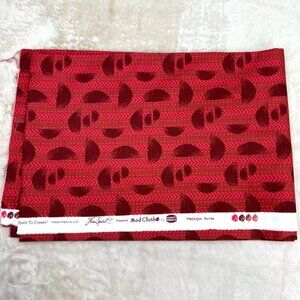 Free Spirit Mod Cloth Fabric Sew Kind of Wonderful Rocks Brick Red Pink 1.83 Yds